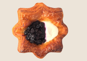 写真：ブルーベリーデニッシュ